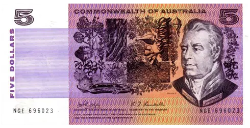 $5 note